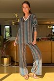 Laundry B Monaco Co ord Set Deep Teal /15 =